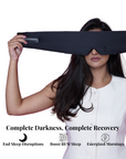 DEEP SLEEP EYE MASK - NOIR BLACK