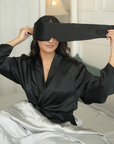 DEEP SLEEP EYE MASK - NOIR BLACK