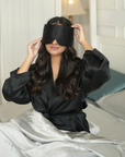 DEEP SLEEP EYE MASK - NOIR BLACK