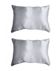 PURE MULBERRY SILK PILLOWCASE - PROSECCO SILVER