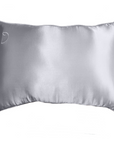 PURE MULBERRY SILK PILLOWCASE - PROSECCO SILVER