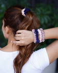 Skinny Pure Silk Scrunchies Collection (Set of six)