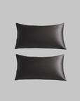 CHARCOAL GREY PILLOWCASE WITHOUT BORDER