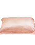 ROSE GOLD PILLOWCASE WITH BORDERS