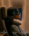DEEP SLEEP EYE MASK - NOIR BLACK