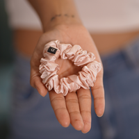 Pure Silk Scrunchies Blush Collection (Set of three)