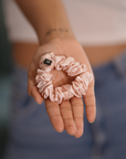 Pure Silk Scrunchies Dawn Collection (Set of three)