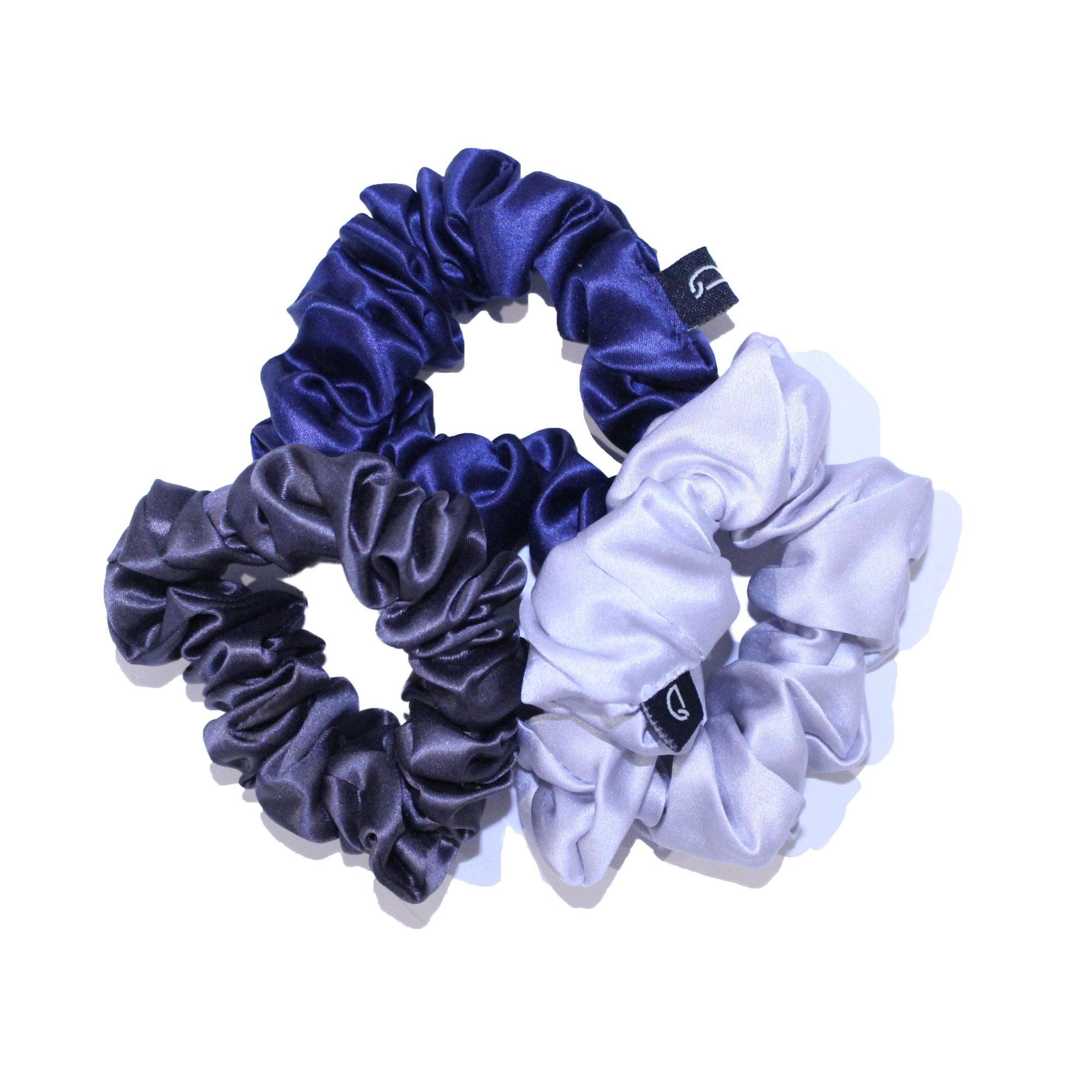 Pure Silk Scrunchies Midnight Sky Collection