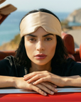 DEEP SLEEP EYE MASK - CHAMPAGNE GOLD