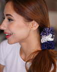 Pure Silk Scrunchies Midnight Sky Collection