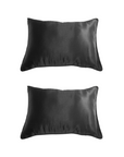 PURE MULBERRY SILK PILLOWCASE - CHARCOAL GREY